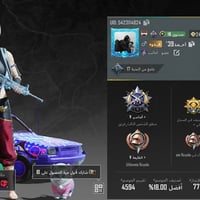 حساب ببجي • مستوى ٧٨ • ٢٢ سلاح