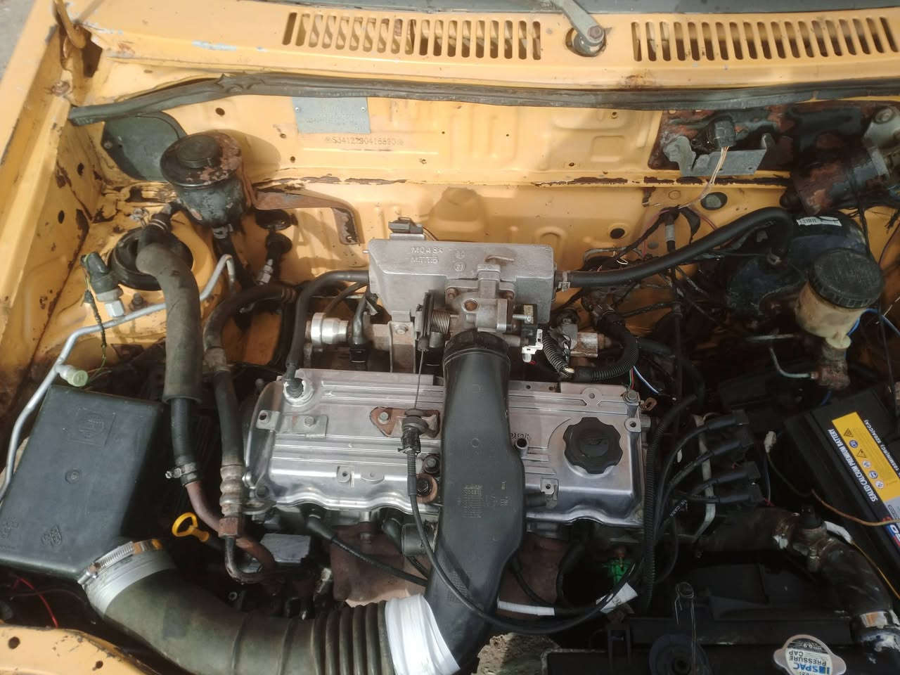 سلام عليكم
مكينه كير جدد صالي يومين شادهن سيبا 12 
كلشي شغال بيه رقم صدامي بيع كوم حديد لحد يسئلني ليش وعليش كوم حديد سعر مليون 200 مال بيع ***********
