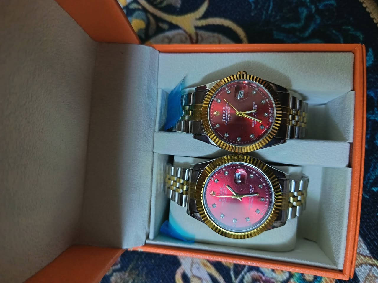 ساعات للبيع تصفيه محل نقص فقط باتري
الأسعار مناسبه


**إذا كنت صاحب هذا الإعلان وتريد حذفه لأي سبب، رجاءا أرسل رسالة إلى الدعم الفني**