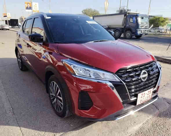 *تحية طيبة لجميع المتابعين *
****السعر 145 ورقة ****
للبيع نيسان كيكس. 
موديل 2024. 
مواصفات SV
السيارة ماشية  الف فقط يعني زيرو👌
رقم الشاصي 3N1CP5CV8RL560879
محرك 1600 اربعة سلندر. 
اللون ماروني وسقف اسود ابلادي. 

المواصفات SV
دخول ذكي. 
بصمة تشغيل وتشغيل عن بعد. 
رادار امامي و رادارات جوانب. 
حساسات خلفية وتوقف ذاتي. 
كاميرا خلفية وتحديد مسار. 
فول تحكم استيرن. 
نقطة عمياء. 
هاند بريك بصمة. 
ومواصفات اخرى كثيرة. 

الضرر. 
تبديل كير السيارة. 

السيارة بدون صبغ* كل قطع السيارة ابلادي وايضا ً لايتات السيارة ابلادي. صور الحادث وتقرير السونار مرفقة في الاعلان. 

السيارة كاتي تترقم شمال العراق
أربيل * سليمانية *دهوك. 

للاستفسار اكثر عن السيارة يرجى مراجعة معرض المربد لتجارة السيارات. او الاتصال على الرقم 
***********
