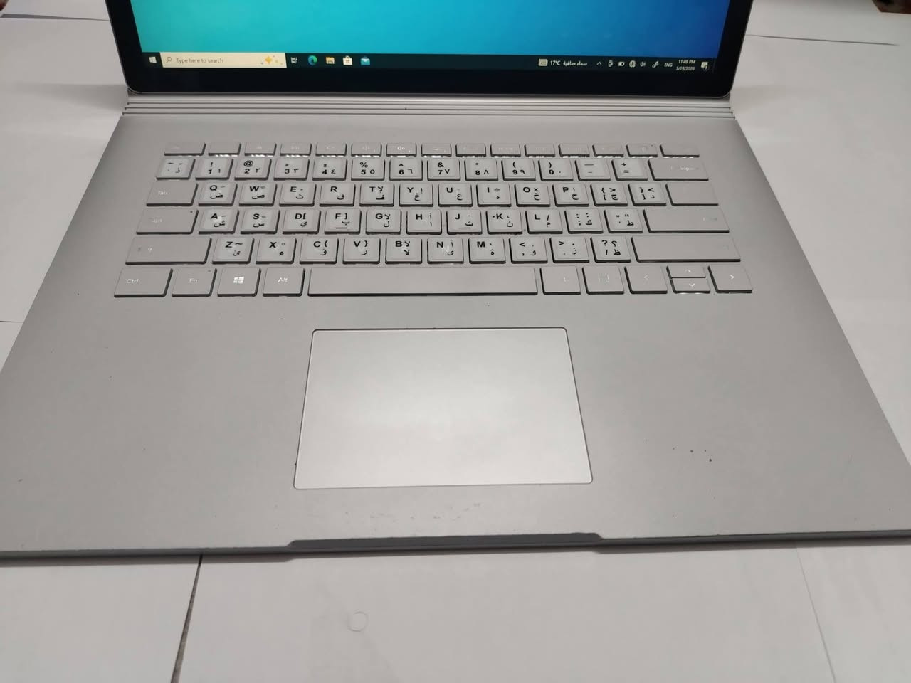 لابتوب للبيع Microsofat Surface book2
كورد 7 الجيل 8
رام 16
هارد m2 512 ssd
كارت شاشة خارجي Nvidia Geforce GTX 1060( 6كيكا)
 كارت شاشة داخلي ( 8 كيكا)
المجموع الكلي ( 14  كيكا)
حجم الشاشة 15
الشاشة لمس 4k وتكون تاب
كيبورد ضوئي

السعر ٥٥٠ الف قفل


**إذا كنت صاحب هذا الإعلان وتريد حذفه لأي سبب، رجاءا أرسل رسالة إلى الدعم الفني**