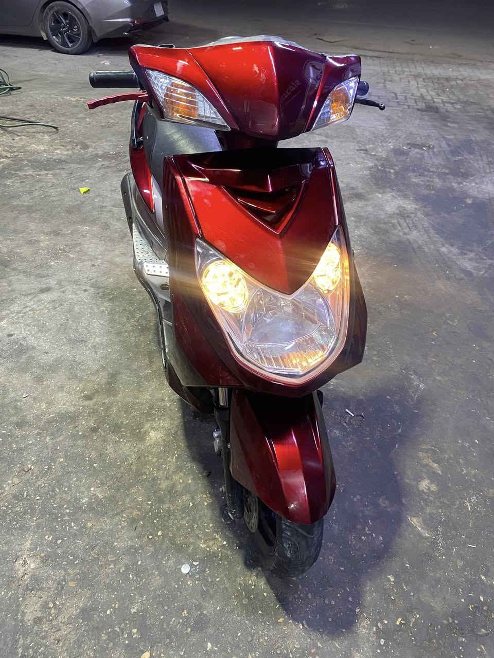 سكنس فحل ياباني قبق نفخ خطين دراجه كفاله عامه مصالها اقل ٤ اشهر نازله من رمبه مكينه ممدود عليها سبانه مكفوله من كلشي وعليها ادامه فيت بم ونوزل وفلاتر شلعه معدل شك كاع درجه تخبل امانه الله مابيها نقص مكاتي دوره سعرها ٧٠٠ بيها مجال  ماكو دراجه ممفتوحه بهيج سعر ***********
