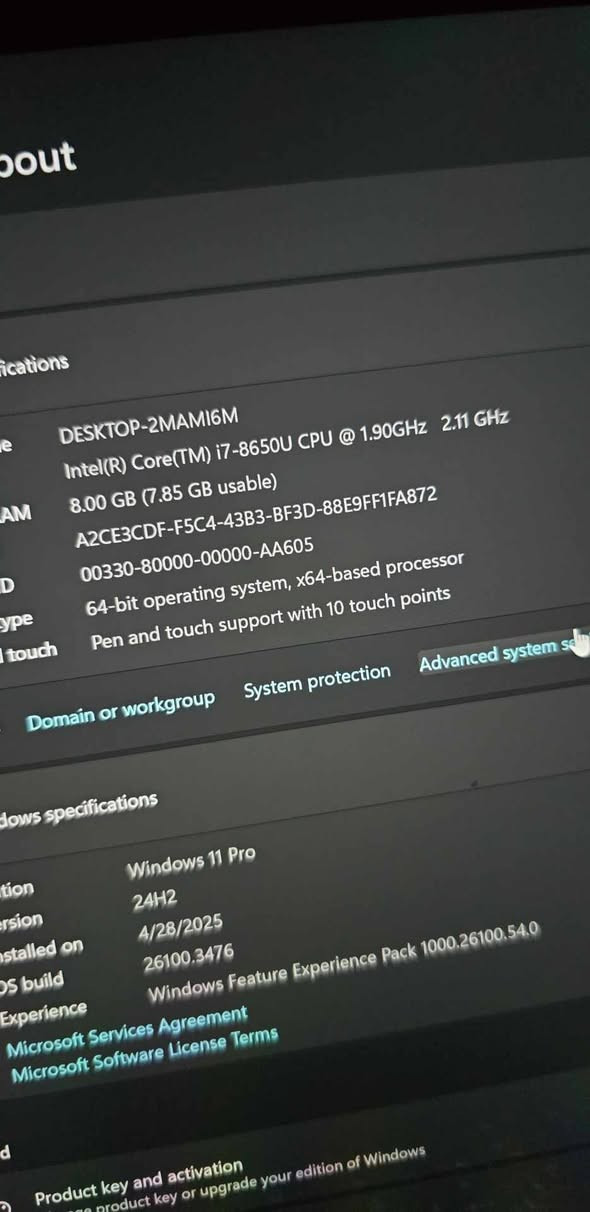 السلام عليكم
لابتوب للبيع كامل المواصفات مذكورة بالصور للعلم الجهاز نظافة و شحن ٩٥% و مبين من الصور جديد مستخدم قليل جدا مع كامل الملحقات ( قلم جديد و رؤوس القلم مع شاحن اصلي )
السعر قيم بما يرضي الله و منختلف ان شاءالله


**إذا كنت صاحب هذا الإعلان وتريد حذفه لأي سبب، رجاءا أرسل رسالة إلى الدعم الفني**