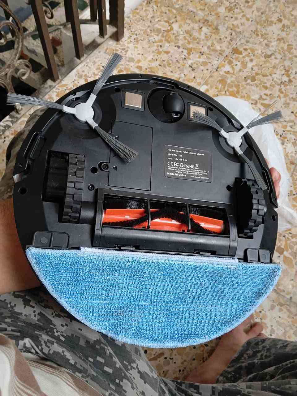 مكنسة روبوت ذكية من طراز "PALOTR".
تتميز بالكنس والمسح في جهاز واحد.

يمكن التحكم بها يدويًا أو عبر تطبيق الهاتف الذكي.

تستخدم نظام ملاحة ذكي ليزري (LDS) لمسح وتخطيط المنزل.

تأتي بسعة حاوية غبار تبلغ 430 مل.

سعر 75


**إذا كنت صاحب هذا الإعلان وتريد حذفه لأي سبب، رجاءا أرسل رسالة إلى الدعم الفني**