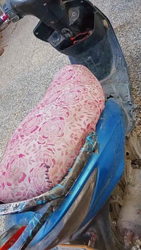 دراجة كامكو كلها شغالة بس البيع هالموجود مرات تشتغل ومرات لا السعر ١٢٥...