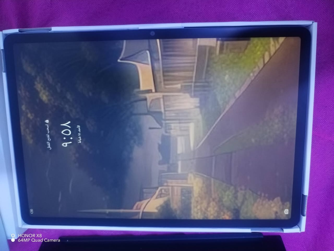 السلام عليكم
Huawei MatePad 11.5" PaperMatte Edition 
​متاح تابلت هواوي ميت باد النسخة المميزة PaperMatte، الجهاز استخدام قليل جداً جداً (شبه جديد) تماماً، بدون أي خدش 
​✅ المواصفات 
​الشاشة: 11.5 إنش بتقنية PaperMatte (مريحة جداً للعين، تمنع الانعكاس، وتعطيك ملمس الورق الحقيقي عند الكتابة أو الرسم)

​المعالج: أداء قوي وسلس جداً في الألعاب والدراسة والمهام المتعددة.
​
​الملحقات:
القلم  Huawei M-Pencil (الجيل الثالث) يدعم تقنية NearLink لسرعة استجابة فائقة ودقة عالية.
الكرتون كامل مع كافة ملحقاته الأصلية + كفر حماية أصلي (الموضح بالصورة).
​💡 
​النظافة 100% داخلياً وخارجياً.
​البطارية: بحالة ممتازة جداً.
​📍 بغداد التاجي 
💰 السعر المطلوب [325000] 
📞 [***********]
