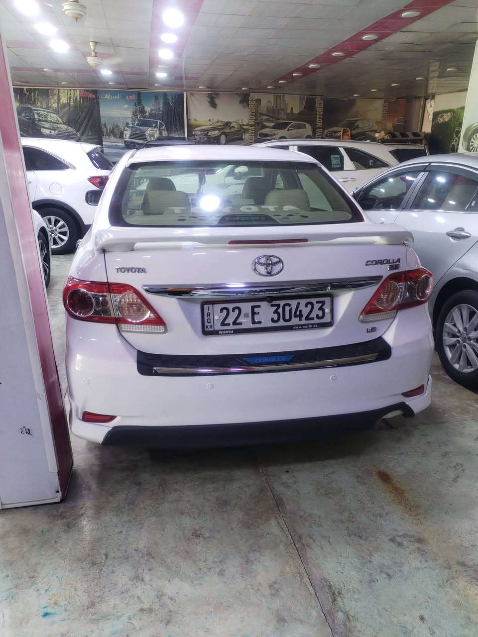 سلام عليكم اخوان كورلا للبيع موديل 2012 وارد خليجي مكفوله من الصبغ والبارد رقم اربيل سنوية لحد2029 السعر 135 وبيه مجال مكان سيارة الانبار فلوجه ملاحظه اني مكلف بالنشر اتصل على الرقم
***********
