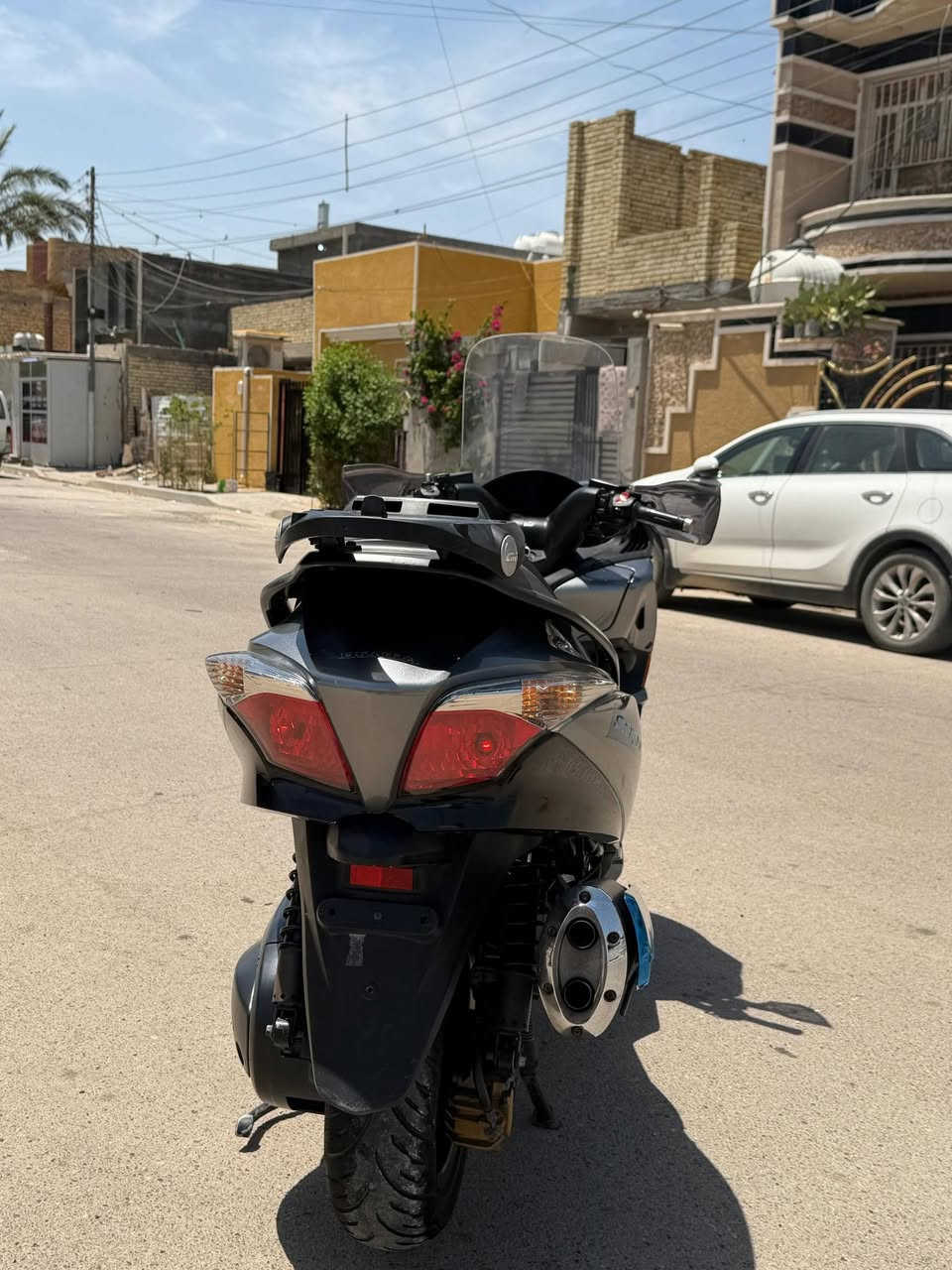 ‏سلام عليكم   سلفر ونج جيتي600 اوفر مود اي بي إس دراجة مال رمبة صار شهر من ماخذهة دراجة كفالة. مكان بغداد احسينية الراشدية. واتساب***********
