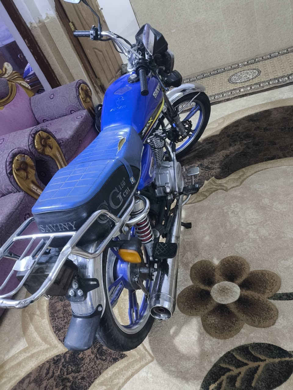 يالله دراجه ايراني موديل2023للبيع السعر 650وبي مجال  محرك ما ممدود عليه صبانه المكان الرمادي جزيره البذياب هاذ رقمي للتواصل ***********مو شراي لا تعبني ولا اتعبك
