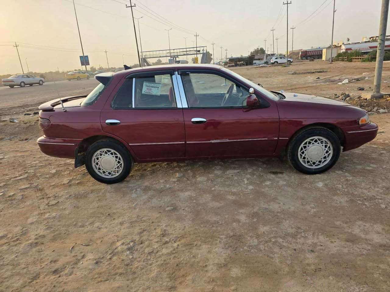 السلام عليكم للبيع كيا سيفا موديل 1994كير عادي مكينه مفتوح رقم بغداد  سعر 30بيه مجال عنوان واسط العزيزية   للاستفسار ***********
