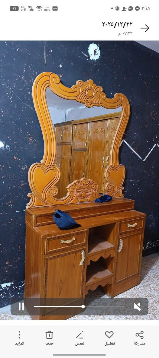 سلام عليكم غرفه جديده ما مستعمله هوايه 4أبواب 
كامله مابيه اي نقص عنوان بغداد


**إذا كنت صاحب هذا الإعلان وتريد حذفه لأي سبب، رجاءا أرسل رسالة إلى الدعم الفني**