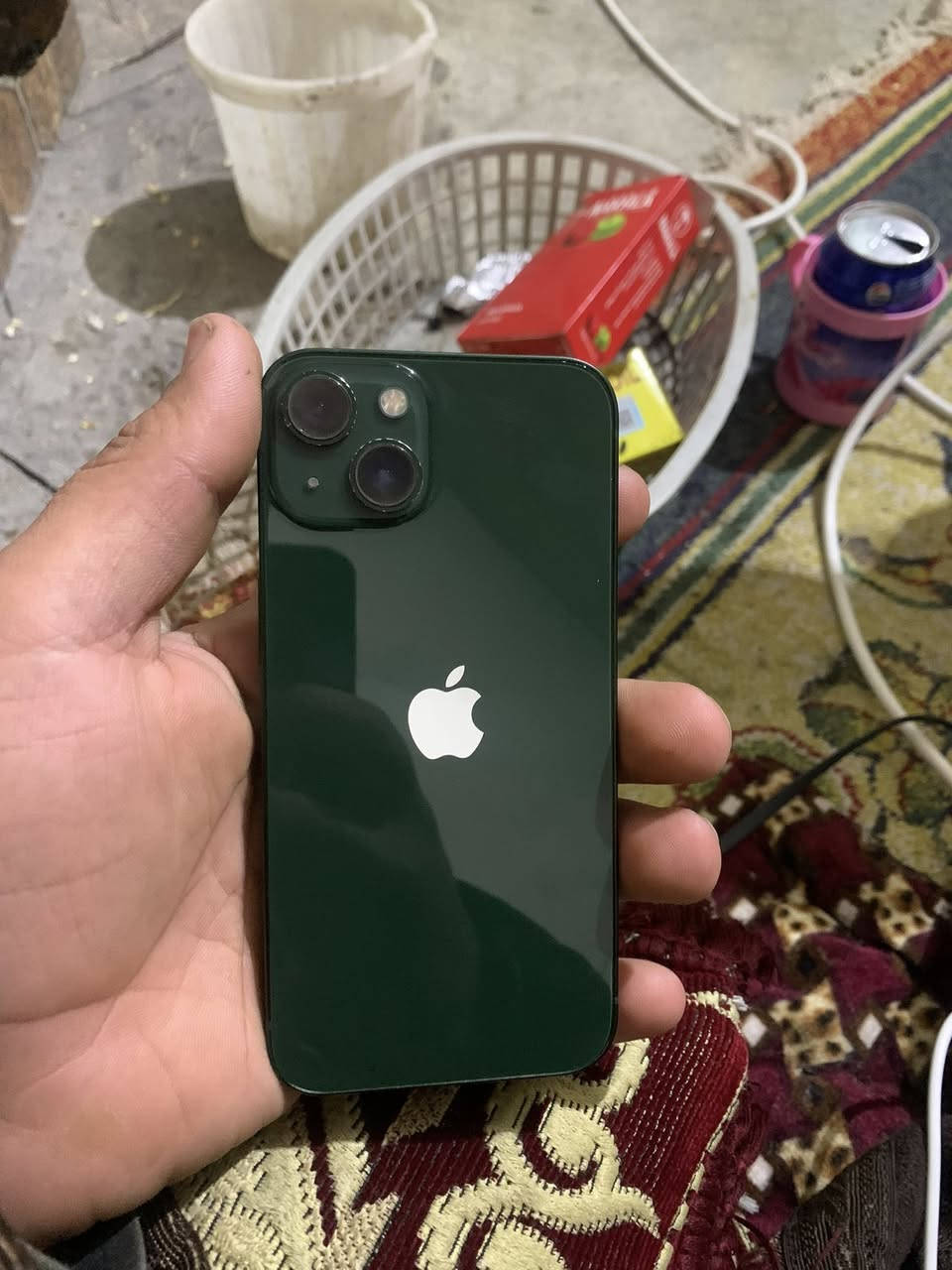 إسلام وعليكم السعر450أيفون 13عادي الجهاز شرط النضافه اي قطع غيار ما مبدل بي بطاريته 90شرط ما مفتوح ذاكره 128 نموذج Mاي ستفسار *********** لا يوجد واتساب
