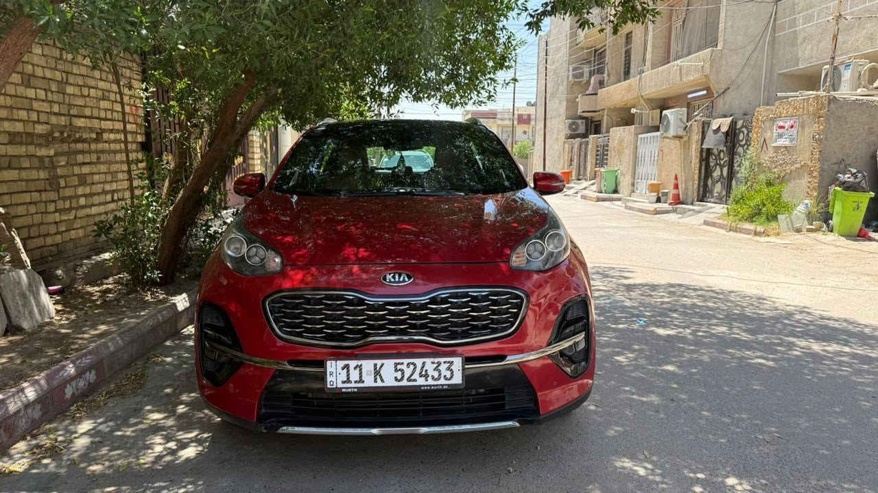 كيا سبورتج 2020  خليجي  جي تي لاين رقم بغداد دولي رقم سنويه كله جديد بأسمي محرك 2000 دوش بانوراما جنطه كهرباء شاشه كامرا دواره بصمه ابواب بصمه تشغيل فوول تحكمات تبريد امامي خلفي كشنات كهرباء كشنات جلد مري شفط اشاير بالمري هاند بريك بصمه وضعيات قياده حساسات رادارات فوول للاخير  بيها بابين صبغ اثر شخوط بدون ضربه بدون دواخل ماشيه 110 كير محرك صدر تبريد جاهز للاخير السعر( 175 ) وبي مجال 
للاتصال: ***********
