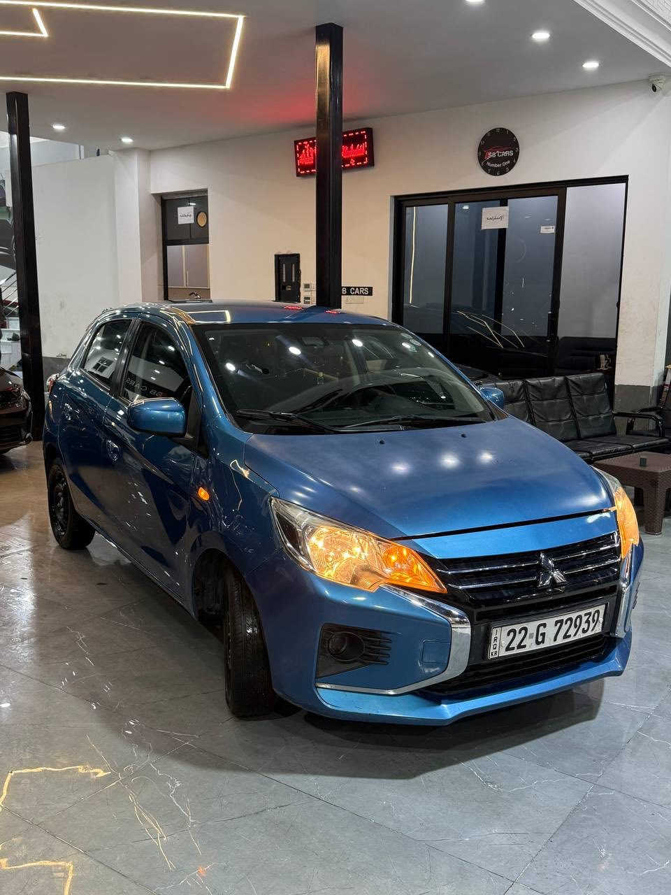 Mitsubishi mirage 2021
فقط ٨٧$ ورقة🔥
📞***********
📞***********

❌بس بنيد صبغ بدون دواخل
ارباك سليم ١٠٠/١٠٠
ماشية ٥٨ الاف
جامات كهرباء 
تحكم ستيرن
رقم شاصي مرفقه مع صور
مرقمة اربيل تحويل و الوكالة ثاني يوك
موجودة 📍اربيل معرض S.B cars

📞***********
📞***********
