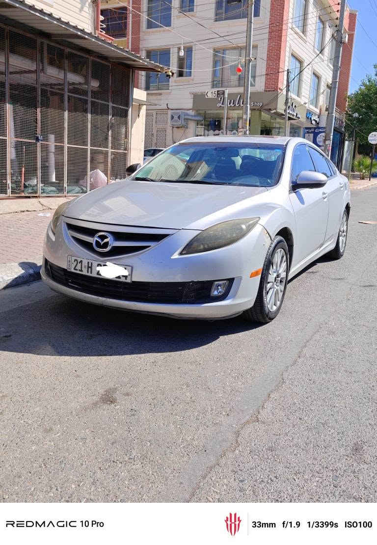 Mazda 6 2010 full mwasafat be boyax da3ami bo da3ami ba shart gerw makina ba shart slaid swkan voliom ta7did swr3a ger 3adiw ottomatic 4 tayay taza hamw gyani twnw tollaw ba shart ba sharti ta7willw xramaw hamw shtek 87 gallaw m3amalayaki brayana 
*********** السليمانية, العراق
