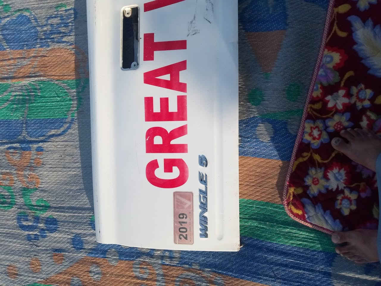 باب كريت ويل 2019بلادي مال الشركه بي ظربه خفيفه مثل ماواضح بالصور ‏‪للبيع المكان بالحمزه الشرقي  للاستفسار الاتصال ‏‪***********‬‏
