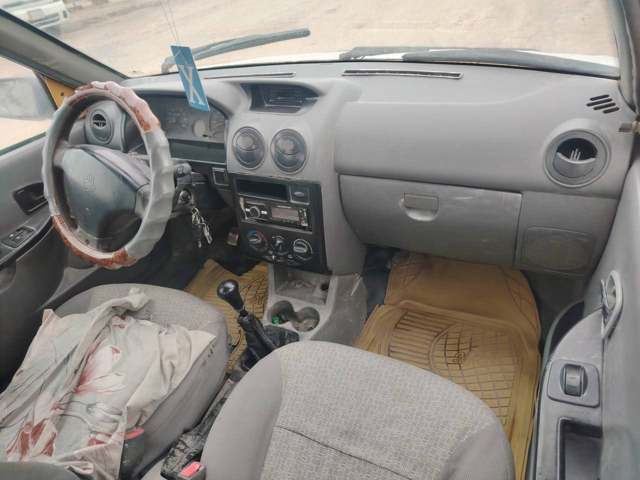 سلام عليكم سايبه مديل 14 مكينه بيه بخار وكير تمام رقمه ذي قار مشروع وطني تحويل مباشر مصفره غرامات كهربائيات شغاله مكفوله من ضربه وتبديل سعر 20 وبيه مجال  للاستفسار *********** تصال مكاني ديوانيه
