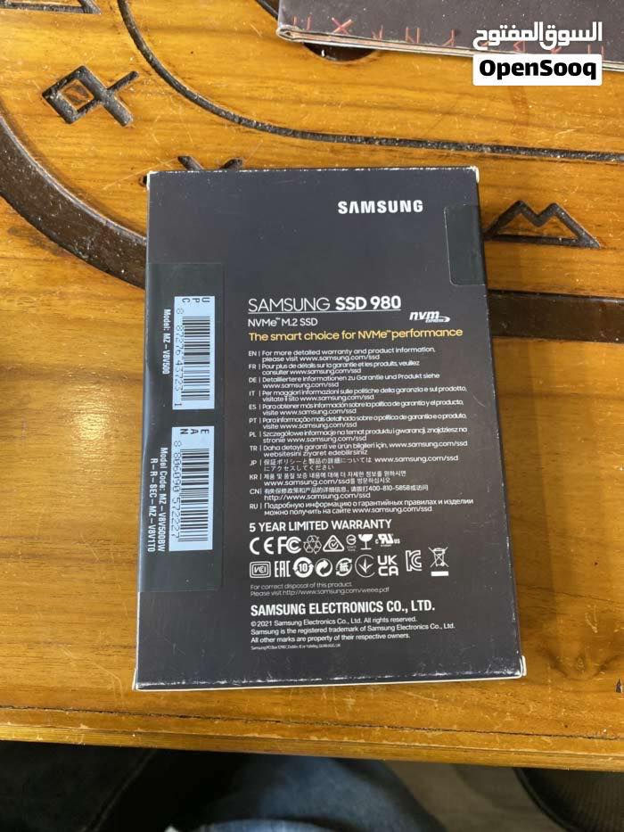 SSD M.2 samsung جديد
للتواصل 
***********
السعر بيه مجال للشراي
