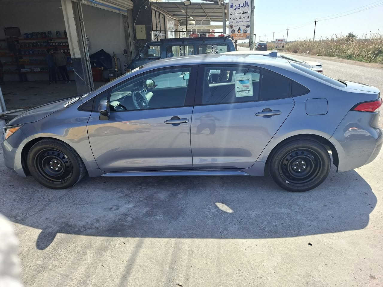 للبيع  كورلا موديل 2024وارد أمريكي حادثها جاملغ الأيمن والبنيد سطحي مبدل  تحكم سترين هاندبريك بصمه ماشية 42الف الاستفسار *********** بغداد حي الجهاد
