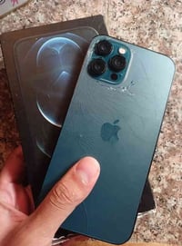 ايفون ١٢ برو ماكس • ذاكرة ١٢٨ • ضهر مكسور