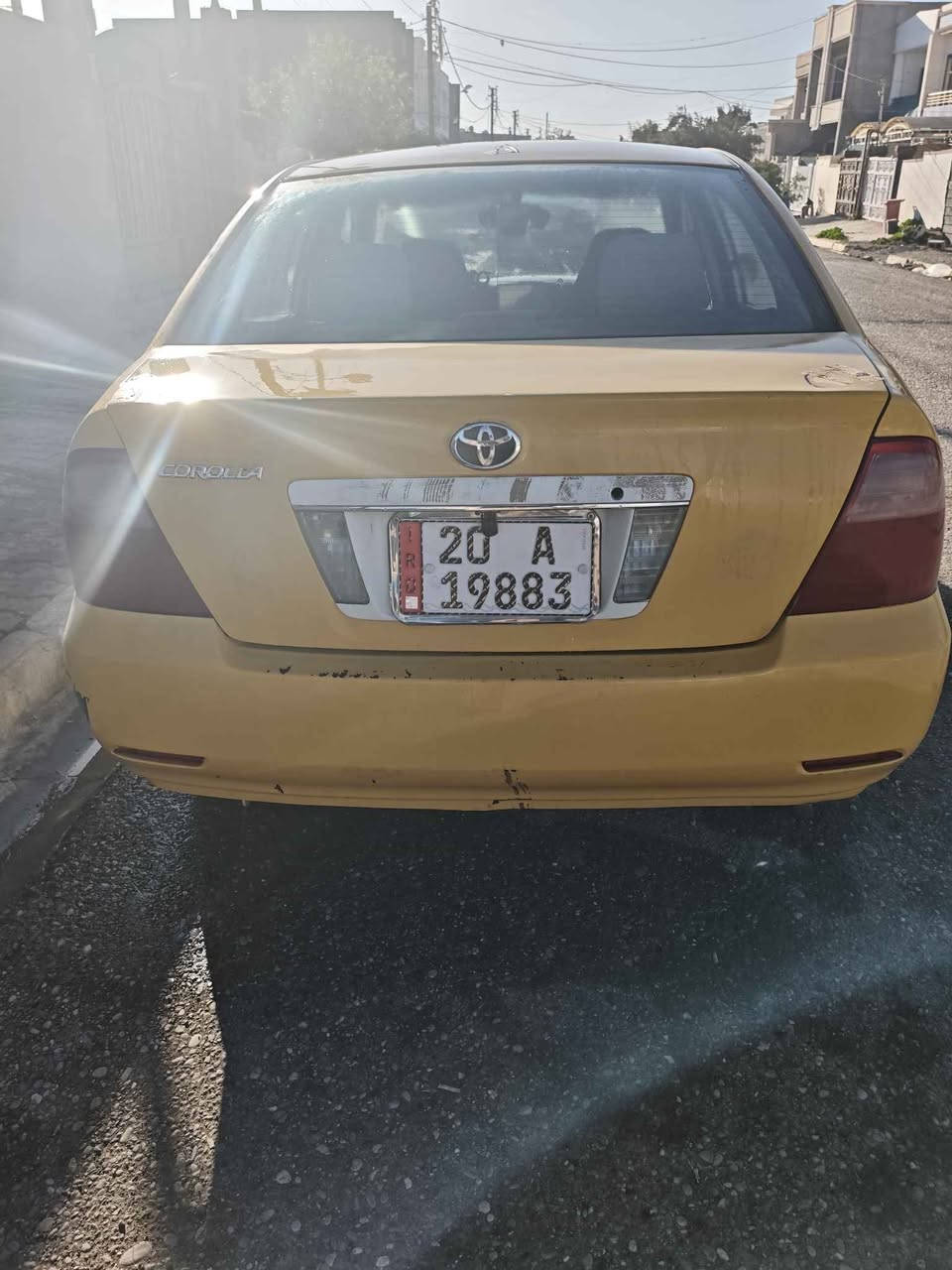 السلام عليكم كورلا بيكاتشو موديل 7 رقم انكليزي الجديد باسمي السيارة تحويل ثاني يوم  جاهزة من كلشي ومصفرة هيئة وغرامات سيارة نضيفة وكاملة كبل للشارع شادلهة شاشة ايباد نوعية جدا ممتازة ضربتهة بالبنيد سعرهة 70 وبيهة مجال بسيط للشراي عنوان السيارة كركوك *********** كركوك, العراق
