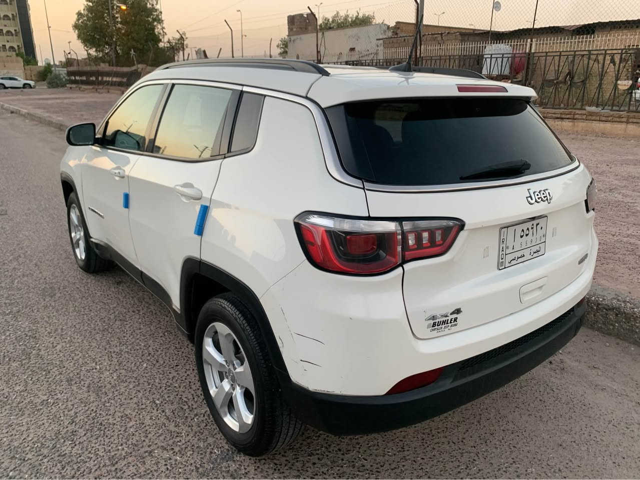 *🚘 للبيع أو مراوس - جيب كومباس 2019*

*الحالة*: سيارة جاهزة، ما بيها نقص
- تبريد: ثلج ❄️
- حداد: نظيف
- مكينة + كير: شرط
- تايرات + باتري: جدد

*الحادث*: مرفق بالمنشور
*السعر*: 115 ورقة 💵 مجال بسيط
*المكان*: البصرة - المعقل
*للتواصل*: *********** اتصال او واتساب البصرة, العراق
