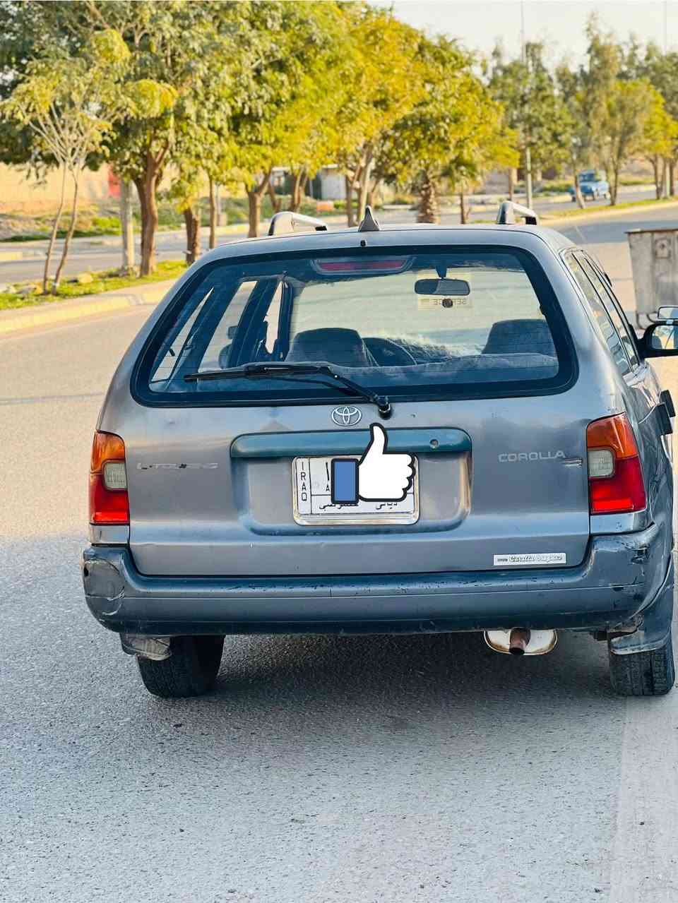 سلام عليكم كورلاا ستيشن موديل 1996 محور محرك 1600 كير مكينه  ؏ الشرط رقم ديالى مشروع وطني تخم تاير جديد كهربائيات كلهه شغاله صدر جديد                                            السعر45وبيهه مجال
مكان ديالى حمرين 
هـ***********
