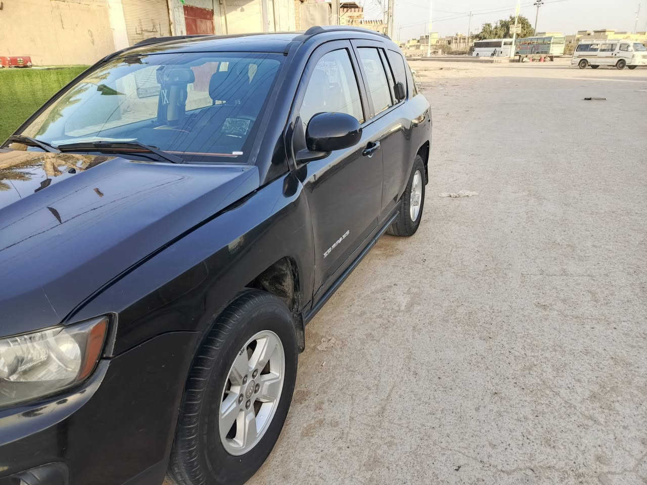 السلام عليكم جيب كومباس مديل 17 كلين بيهه طخات داخله البيع أو مراوس مكاني ذي قار  السعر 117/***********
