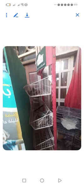 مكانه بغـــــــــــــــــــداد  التراث
*********** 
العدد 5  سلات ثلاثه على 25 واحده ناقصه جديده بالقاعده لكن يمكن استخدامها على 10 وياها سله كبيره تستخدم لعرض الصمون كبيره 35
شراري ينتصل ***********
