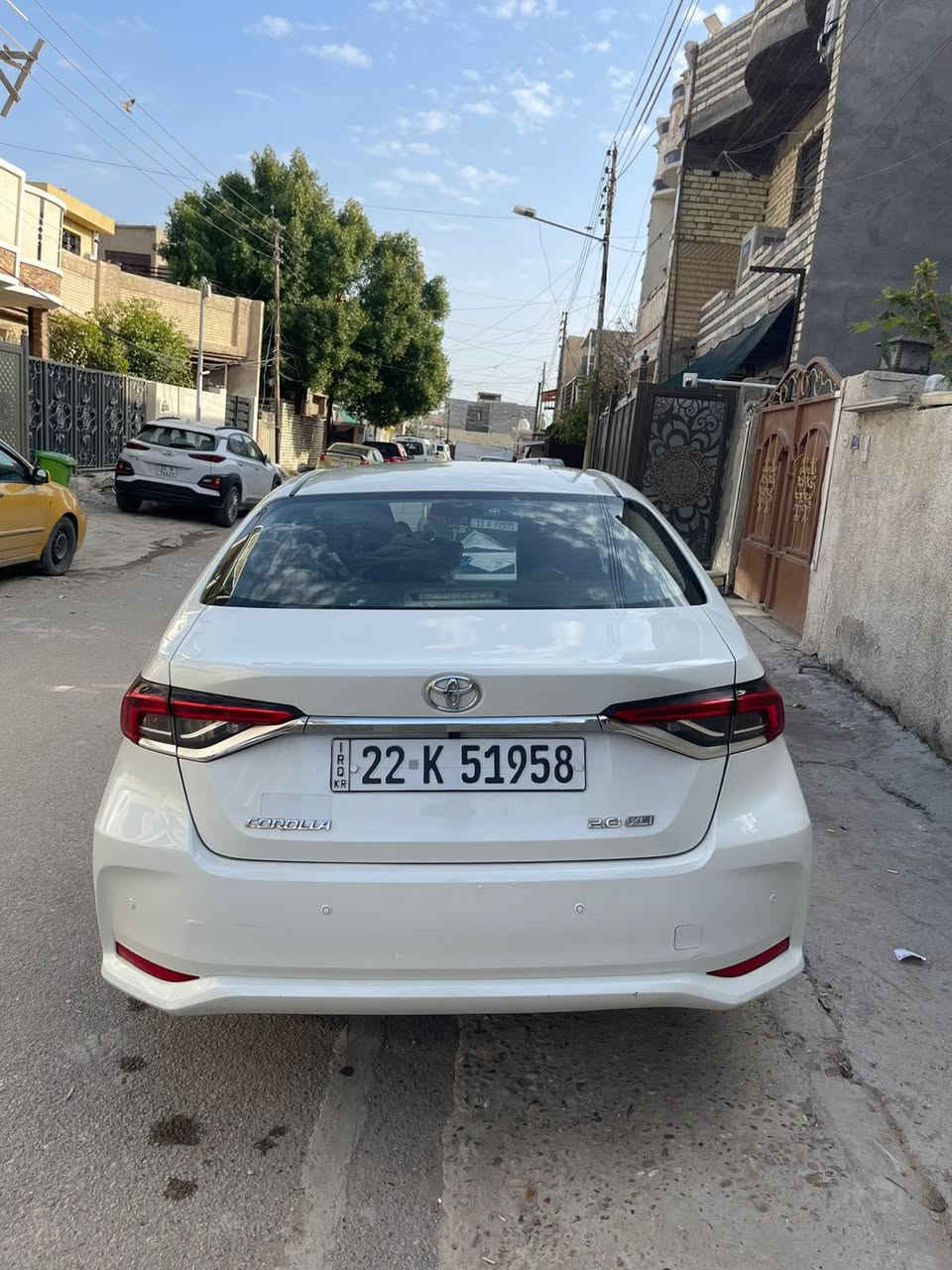 سلام عليكم كورلا موديل 2020
خليجي وارد تايوان ياباني اصلي 🇯🇵㊗️ محرك 2000

مواصفات : XLI 

فتحه سقف 
تحكم ستيرن جهتين
مثبت سرعه 
زر اسبورت 
تبريد قطعتين 
كامره خلفيه 
حساس خلفي 

السياره نظيفه وأحلى من الصور مكفوله من الدواخل لا شاصي ولا لغد ولا تكم 
بيها طخات بسيطه موضحه بل فديو 

السياره ماشيه 160 كيلو متر 

السعر:173$

العنوان /بغداد/حي العلام الري  
الهاتف:***********/ بيه وتساب
