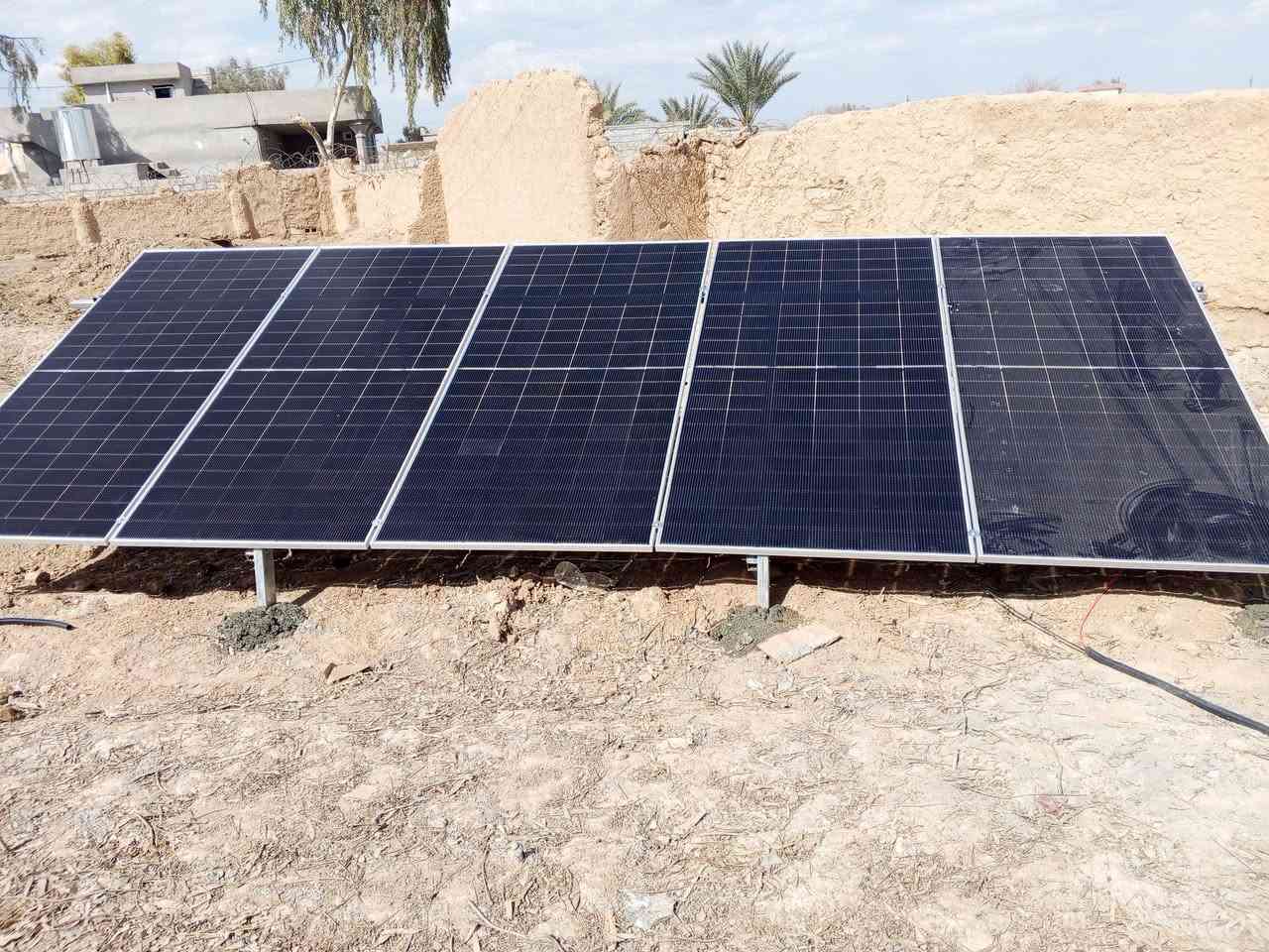 بعونه تعالى 
تم #تنصيب #منظومه #طاقه #شمسيه 

10امبير نهاري. و10امبير ليلي 

في #قضاءالحويجه  #قريه سيد حميد 
#احمد شحاذه    

مكونات #المنظومة 

🛑عدد الالوح 5. 625w

 🛑ضمان الالواح10سنه وبعمر افتراضي 25سنه 
🛑جهاز انفيرتر 6kwنوع فيفا  بضمان 2سنه 
🔴بطاريه فلستي #10k بضمان 5سنوات 
مميزاتها طفايه ضد الحريق 
🔴حديد مغلون ضد الصداء  1.5ملم 

🔴🔴يتوفر  انواع الطاقات المنزليه والزراعيه  🔴🔴#اسعار مناسبه

*********** عبد الكريم 
***********  فراس
