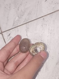عقيق عسلي • خاتم فضة • منقوش حرز