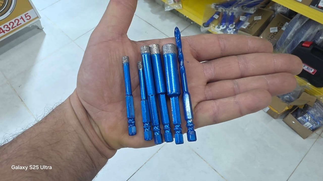 باركود :21103
سيت براين الماس مشمع مع برينة سيت يتكون من ٧ قطعة يستخدم للسيراميك و زجاج و كونكريت و للاحجار ٣ قطعة ٦ ملم و٨و ١٠و ١٢ ملم مع برينة ٦ ملم 

سعر : 10 الاف


**إذا كنت صاحب هذا الإعلان وتريد حذفه لأي سبب، رجاءا أرسل رسالة إلى الدعم الفني**