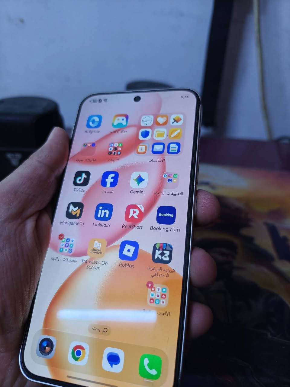 بسم الله الرحمن الرحيم
للبيع HONOR 400 5G
الجهاز بي فطر بالضهر وبالشاشة
غراضة كاملة
سعر 300 وبي مجال جدا بسيط
مكاني غزالية
رقم ***********
