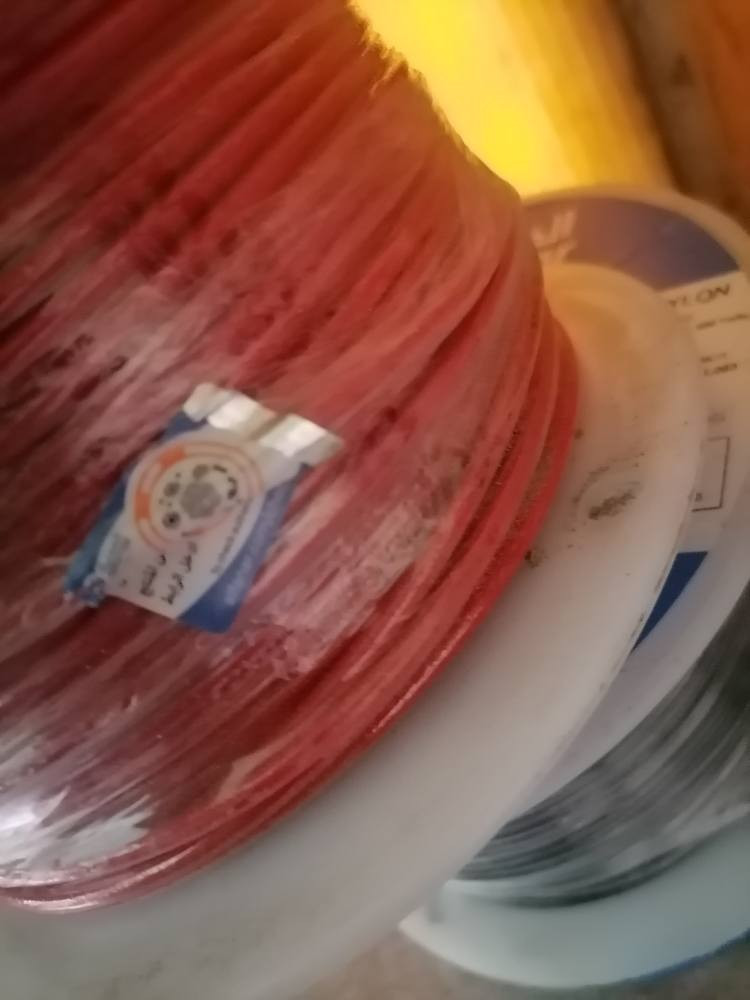 متوفر للبيع 
بكرات سحب سناگل وتأسيس
الفنار الحراري الاصلي 1.5 و2.5 و4 ملم
السويدي المصري  2.5 و4 ملم. و6 ملم
المتحده  الاردني 2.5 و4 ملم   والبتراء 6 ملم
للاتصال
***********
