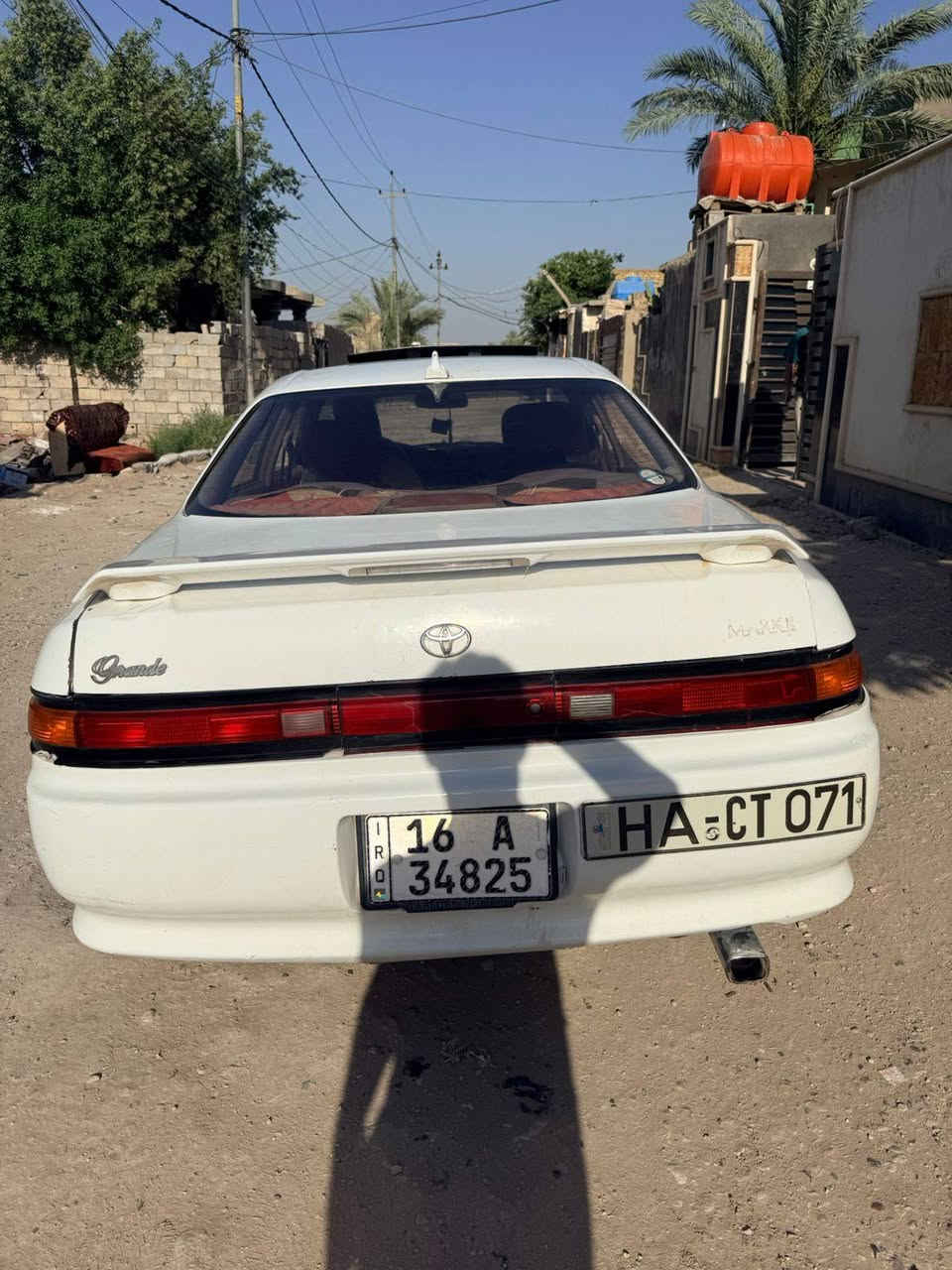 مارك موديل 93
اللون ابيض 
محرك 3000 TWIN CAM 24 VALVE VVT-i
تخم تاير جديد 
الضرر : صبغ عام للجماليه + قص اربع اصابع من  مقدمة السياره (ملحومه)

الاتصال على : ***********
