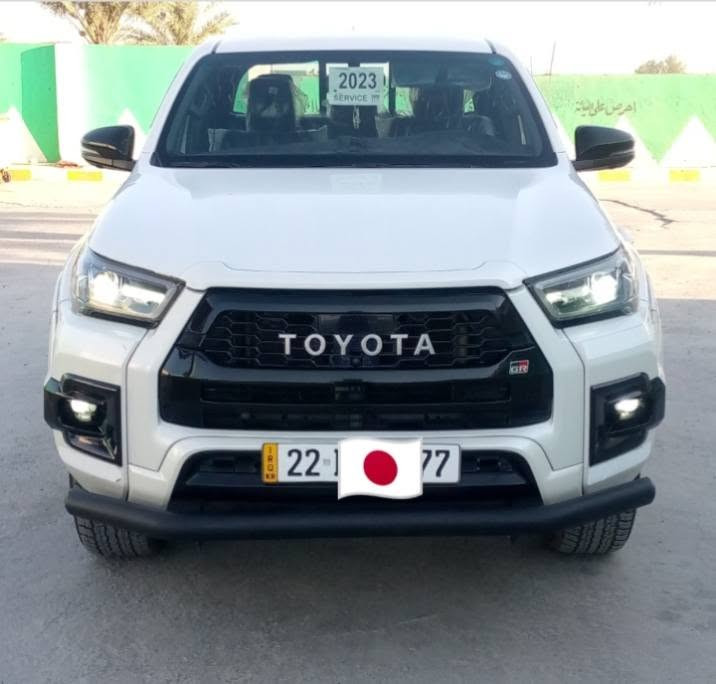 للبيع GR تيوتا هايلوكس 2022 رقم اربيل سنويه وهزه ل 27 تحويل مباشر 

فول مواصفات اربع كامرات رادار حساسات أمامية وخلفية مري شفط كشن كهرباء تخم تاير سبير منازل ماشيه 100 الف حقيقي كير محرك اكسل صدر مكفول 

***********

العنوان بغداد
