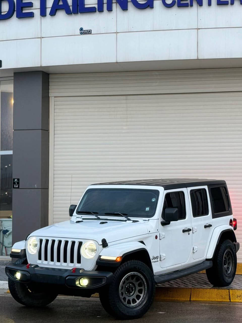 جيب رانكلر unlimited sport 2020
شاشه جبير
داخل احمر مميز
بصمة ترحيب
تشغيل عن بعد
السيارة ماشية 52 الف
تايرات جبلي
ويل مميز
السيارة بيها مكانين صبغ بباب السايق تقريبا شبر
جملغ سايق امامي مبدل بلاد بدون صبغ
دعامية امامية وخلفية كبس

سنوية جديدة شرط تحويل
رقم شاصي 1C4HJXDN3LW199450
للتواصل
:
*********** اتصال فقط

*********** واتساب فقط

مكاني سليمانية
235$ مجال قليل السليمانية, العراق
