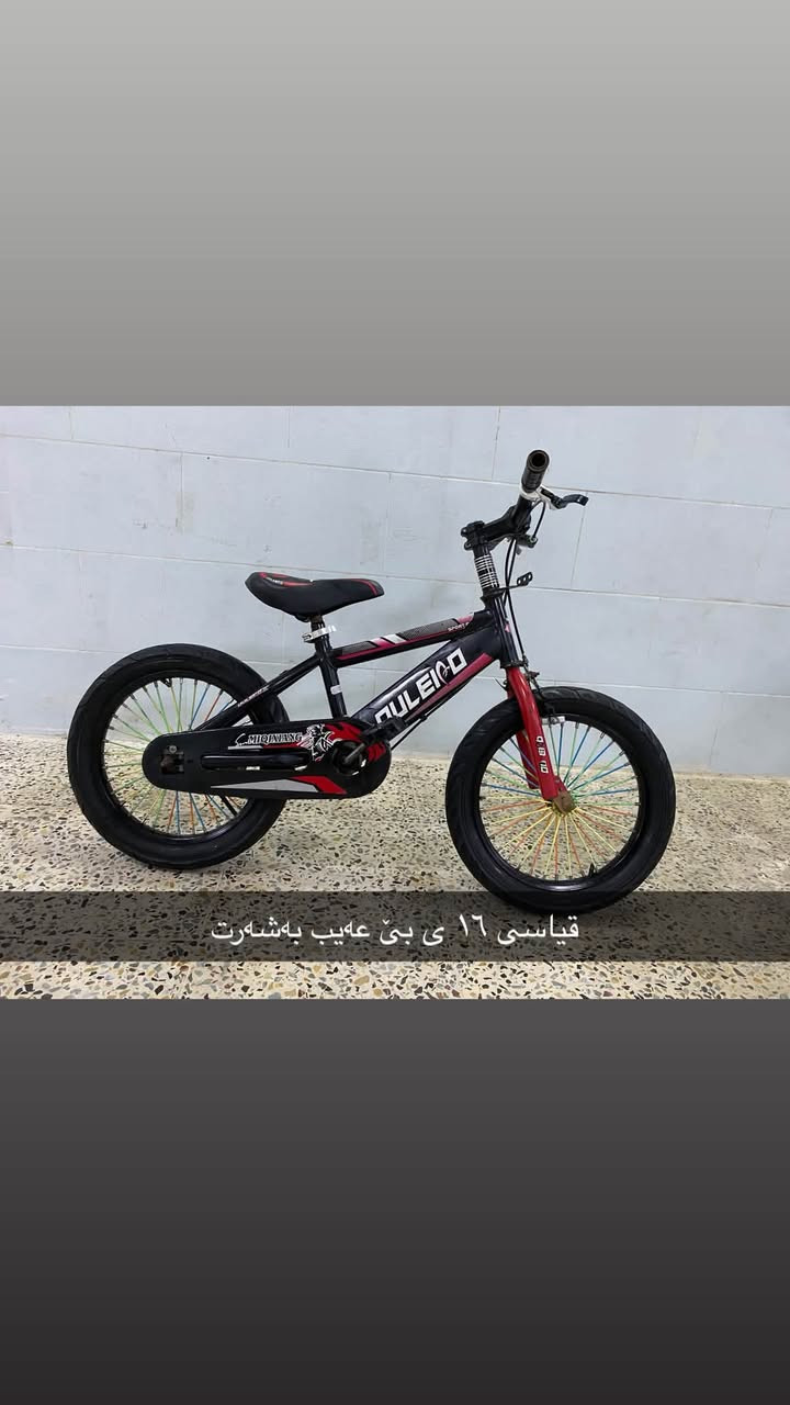 ئەم پاسکیلانە بۆ فرۆشتن زۆر زۆر تازەو جوانن حسابی لۆکیان بۆ بکە قیاسیان ۱۲ ی ۱٦ ی ۲٦ ی هیچ عەیبێکیان نییەو هەموویان بەشەرتی بێ عەیبی ئەفرۆشم بەنرخێکی زۆر گونجاو نرخی هەر کامیانت ویست لەکۆمێنت یان مەسج داوای بکە 
سلێمانی بەکرەجۆ
*********** ***********
