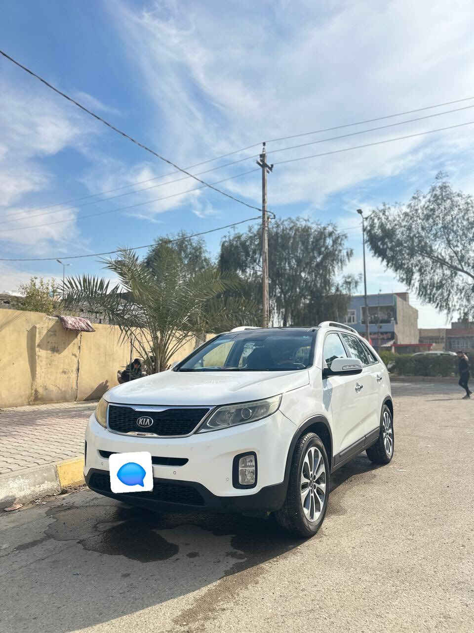 السلام عليكم للبيع كيا سورنتو موديل ١٤ خليجي رقم بغداد السياره اربعه سلندر اشاير بالمري٣ قطع تبريد ٧ راكب 
 ***********
