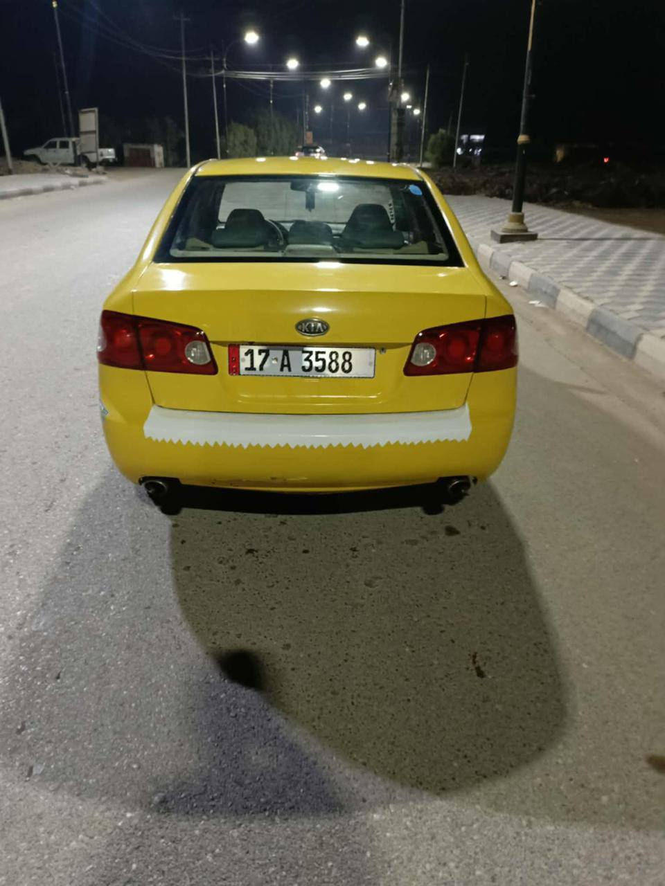 السلام عليكم
كيا اوبتما موديل 2006 امريكي 
مكينة 6سلندر جديدة بالكارتون 
ضربتة بنيد وجاملغ بدون عابر
سيارة جاهزة من كلشي كل نقص مابيهة 
سنوية جديدة وهزة جديدة مصفرة هيئة وغرامات
السعر 78 وبيه مجال للشراي
مكانهة محافظة المثنى قضاء الرميثة 
 للاستفسار الاتصال على الرقم ***********
