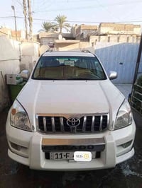 برادو موديل2008 فول مواصفات vxمكفوله من الصبغ والحادث والسونار لون الد...