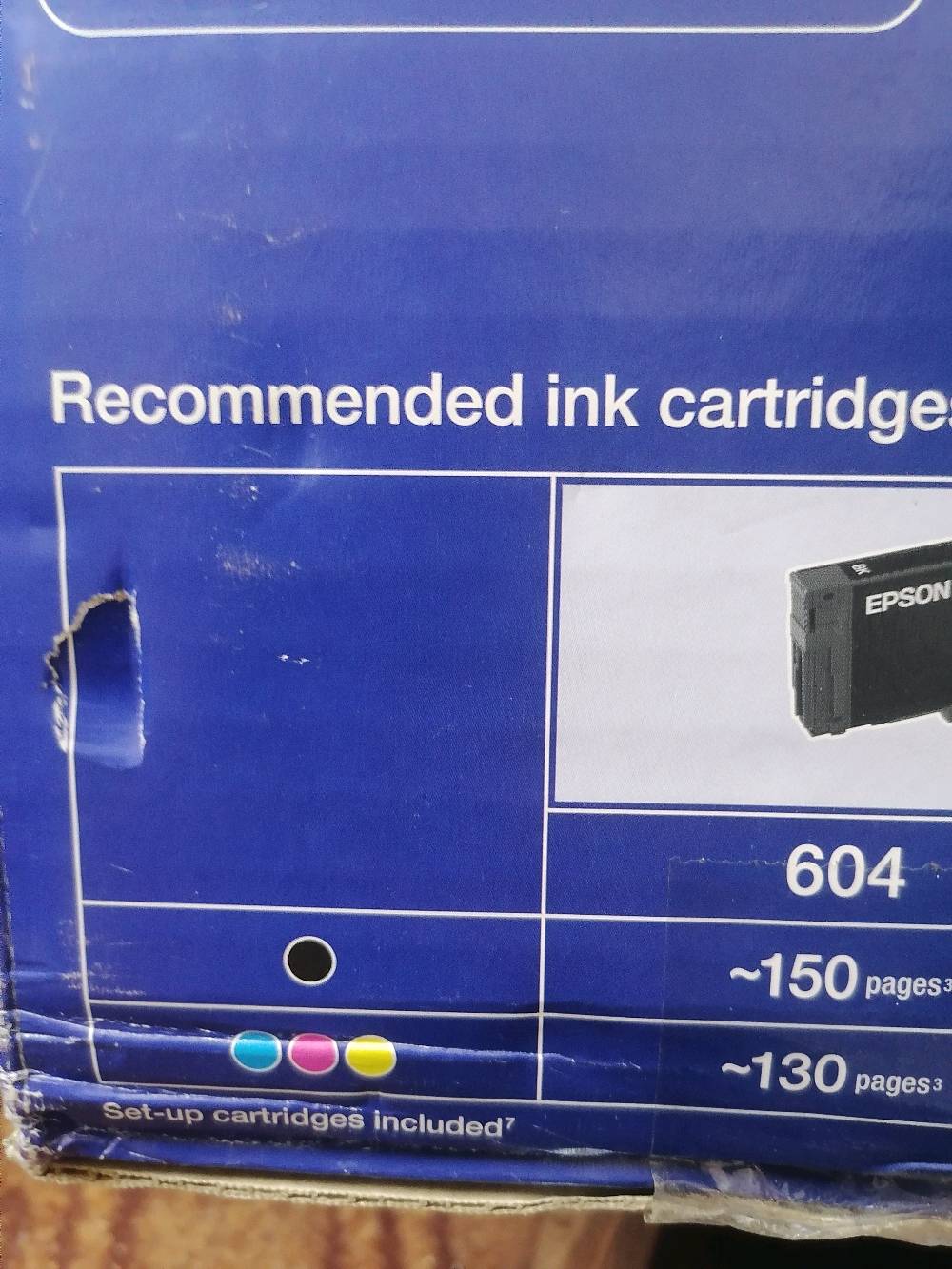 طابعة ابسونxp 2200 ملونـة جديدة امزون بريطاني UK
و كاترج الحبر اربع الوان موديل الكاترج 604XL 🖨✒ epson xp 2200️
اللون الاسود 500 ورقة 🧾
الالوان 350 ورقة 📝
165 واصل لباب بيتك 📢