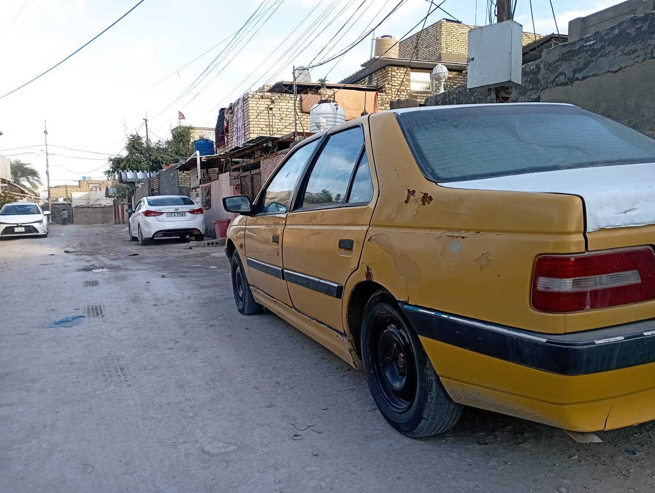 بيجو 405 بابل انكليزي مصفره مكينه وكير وتخم تاير حداديه اماميه خلفي كله تمام بيهه ضربه بالجنطه مبينه بالصوره مكان بابل سعر 20 ورقه بيهه مجال رقم ‏‪0785 841 0640‬‏
