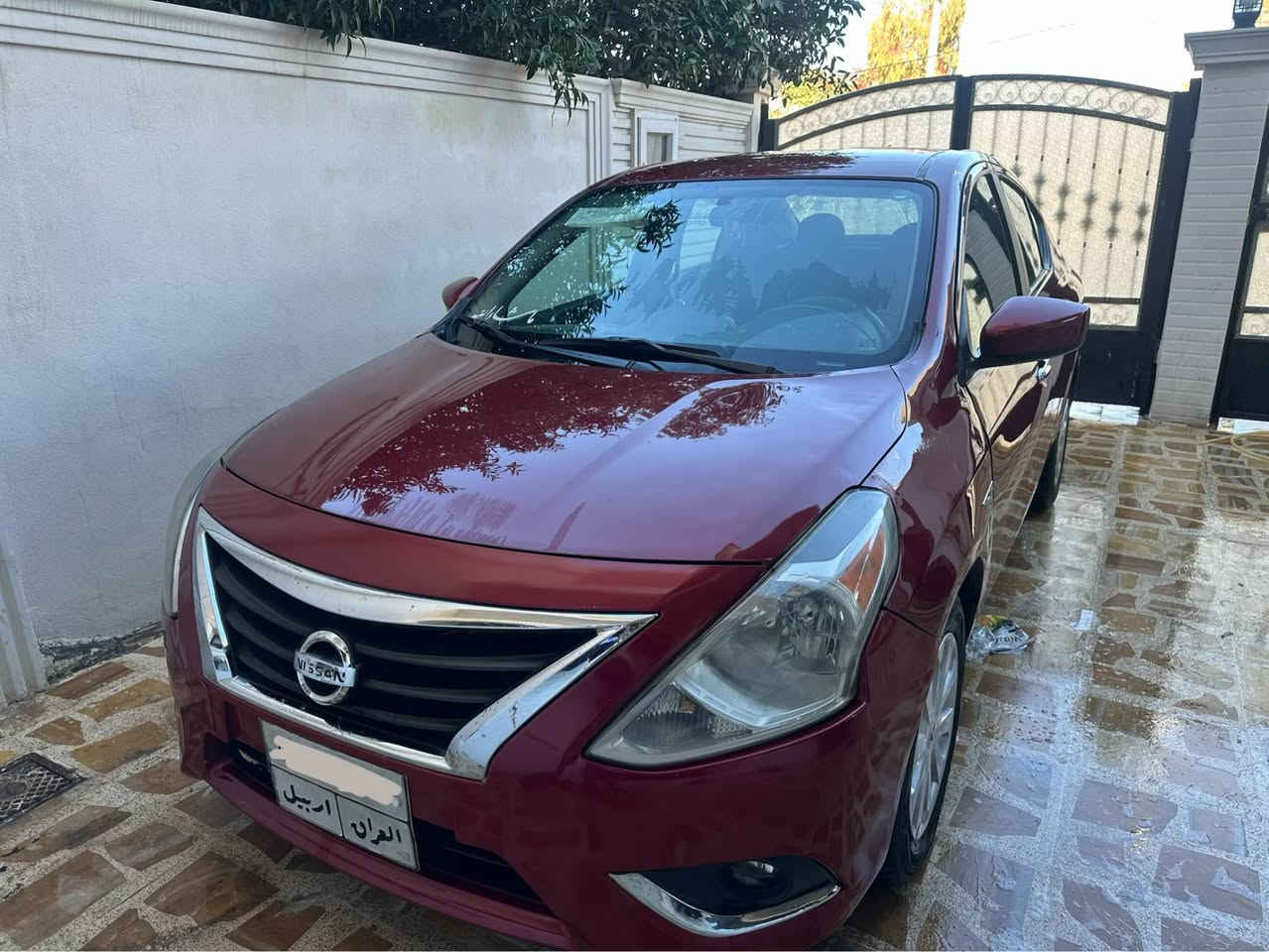 نیسان ڤیرسا
مودیل 2018
مواصفات SV
شاشە و کامێرە 
بێ صبخ
سێ قتعە تبدیل شریکە
سعر 92$ و مجال
***********
سیارا ل ئاکرێ اكر, نينوى
