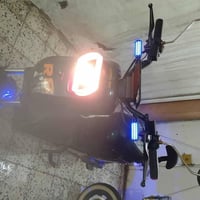 دراجة شحن للبيع  كوريا MR  اللون اسود R8 كامل ونظيف  اكو كسر بالاسفل م...