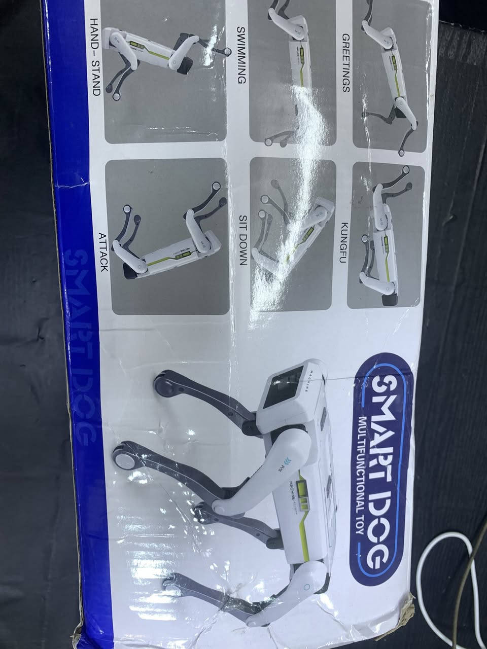 🤖 كلب روبوت ذكي متطور (Smart Dog) للبيع
لعبة تفاعلية مميزة جداً ومتعددة الوظائف (جديد بالكرتون).
💡 أهم المواصفات:
 حركات تفاعلية ممتعة: (وقوف على اليدين، جلوس، حركات كونغ فو، تحية، سباحة، ووضعية الهجوم).
 حركة مرنة: مفاصل متطورة ومظهر مستقبلي أنيق.
 الحالة: جديد بالكرتونة (مثل الصور).
 السعر: 60 مع التوصيل


**إذا كنت صاحب هذا الإعلان وتريد حذفه لأي سبب، رجاءا أرسل رسالة إلى الدعم الفني**