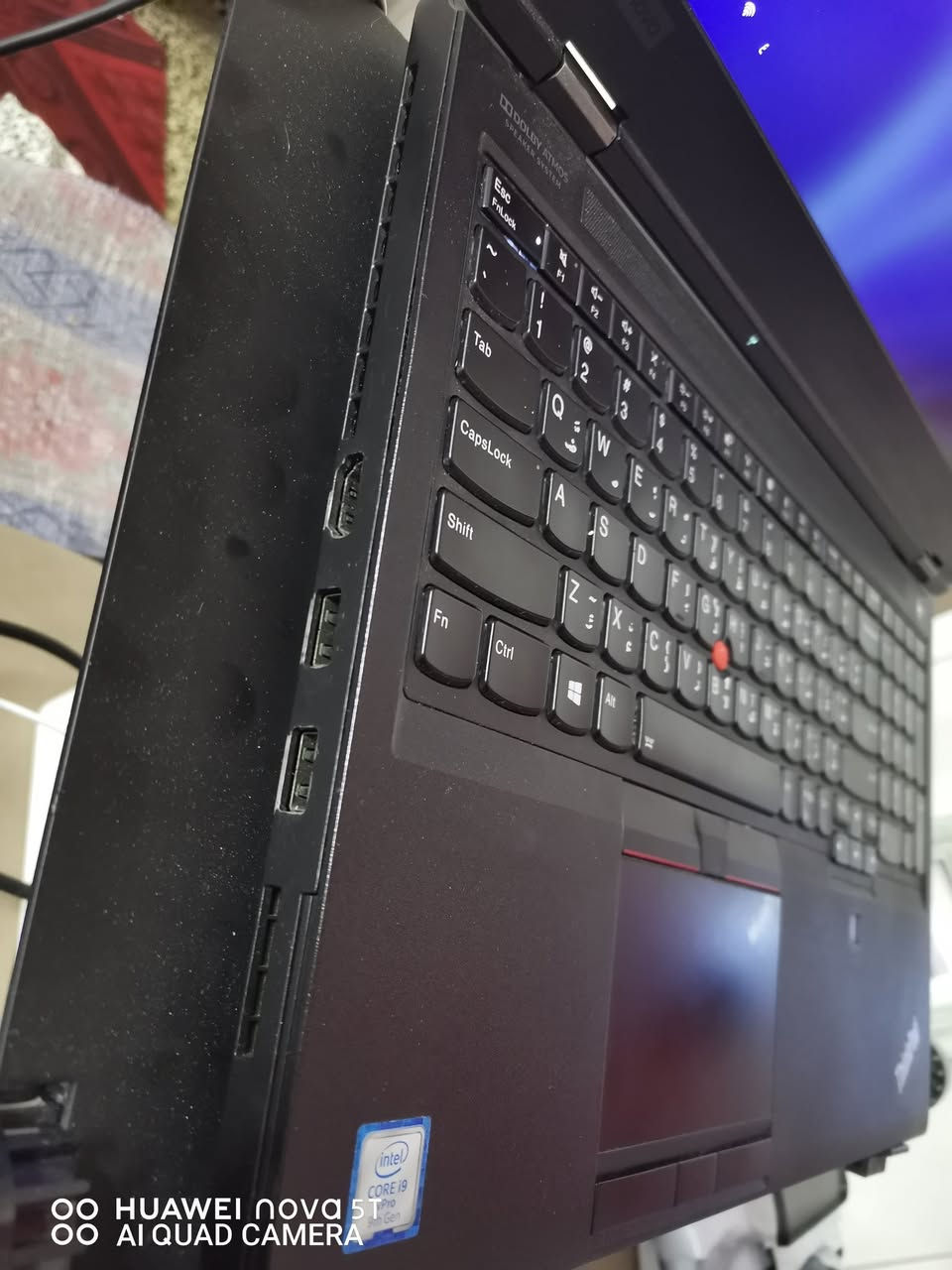 السلام عليكم ..بسعر 800
لابتوب لينوفو ثنك باد P53 
معالج كور اي 9 جيل تاسع فئة H
كارت الشاشة خارجي 8 غيغا Rtx 4000 
رامات 16 غيغا 8 × 2 
هارد m.2 بحجم 1 تيرا 
شاشة FHD بحجم 15.5 انج 
كيبورد ضوئي ليزري عربي انگليزي 
يدعم شحن بقوة 170 واط


**إذا كنت صاحب هذا الإعلان وتريد حذفه لأي سبب، رجاءا أرسل رسالة إلى الدعم الفني**