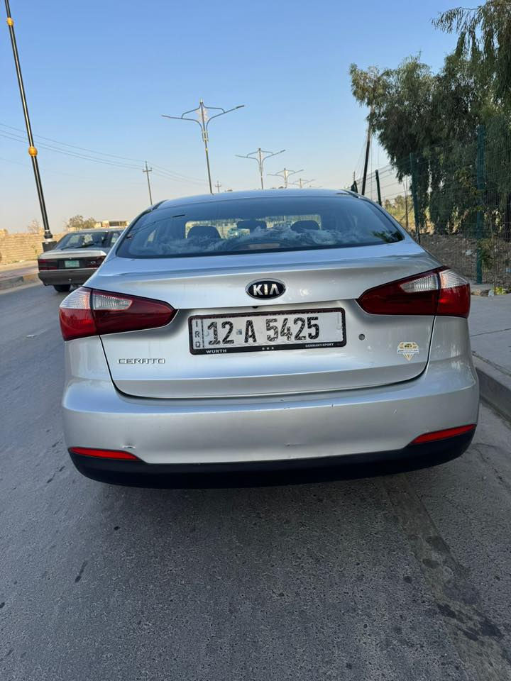 سيراتو 2014 خليجي لون سلفر 
ماشيه 190 الف محرك كير شرط 
تبريد ثلج ❄️ شرط التحويل كوبون بانزين
السعر 110 وبيها مجال للطيبين 
للاستفسار ***********
