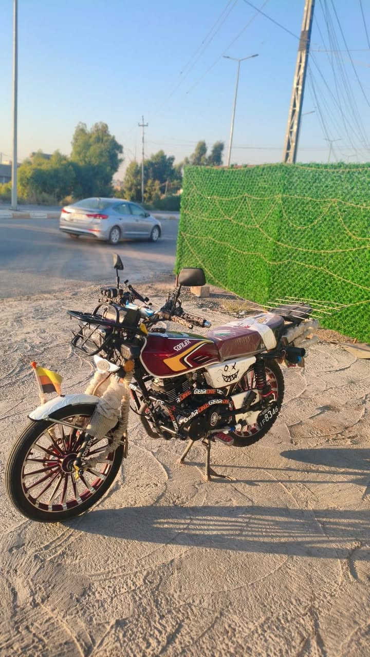 السلام عليكم دراجه للبيع محرك 150السعر 875 وبيهه مجال ***********
